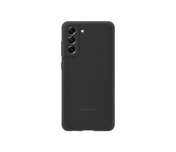 Samsung Silicone Cover do Galaxy S21 FE czarny - 709962 - zdjęcie